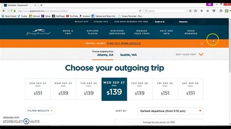 greyhound bus tickets online.